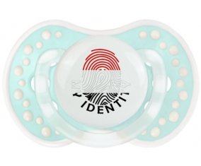 Empreinte My Identity Yémen Sucette LOVI Dynamic Retro-turquoise-lagon classique