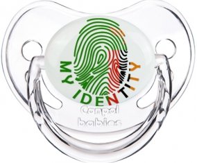 Empreinte My Identity Zambie Tétine Physiologique Transparent classique