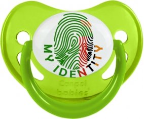 Empreinte My Identity Zambie Tétine Physiologique Vert phosphorescente