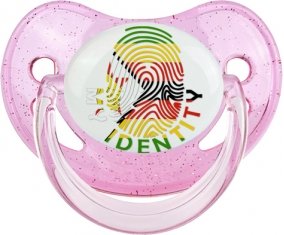 Empreinte My Identity Zimbabwe Sucete Physiologique Rose à paillette