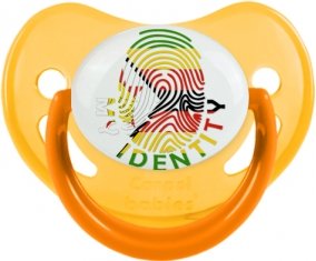 Empreinte My Identity Zimbabwe Sucete Physiologique Jaune phosphorescente