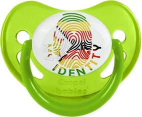 Empreinte My Identity Zimbabwe Sucete Physiologique Vert phosphorescente