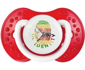 Empreinte My Identity Zimbabwe Tétine LOVI Dynamic Blanc-rouge classique