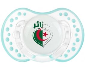 Algérie en arabe + cœur Sucette LOVI Dynamic Retro-blanc-lagon classique