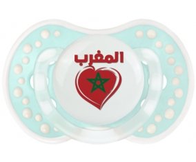 Maroc en arabe + cœur Sucete LOVI Dynamic Retro-turquoise-lagon classique