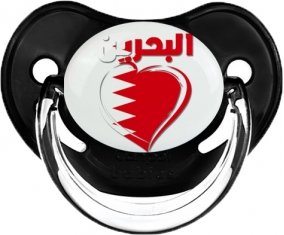 Bahreïn en arabe + cœur Sucete Physiologique Noir classique