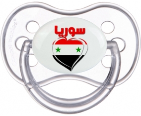 Syrie en arabe + cœur Sucete Anatomique Transparente classique