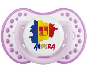 Andora maps Tétine LOVI Dynamic Blanc-mauve classique
