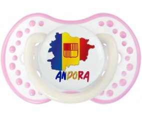 Andora maps Tétine LOVI Dynamic Blanc-rose phosphorescente