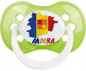 Andora maps Sucette Anatomique Vert classique