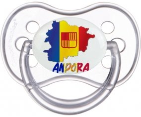Andora maps Sucette Anatomique Transparente classique