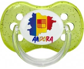 Andora maps Sucette Cerise Vert à paillette