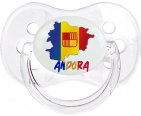 Andora maps Sucette Cerise Transparent classique