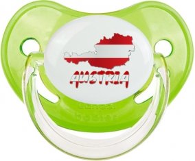 Austria maps Sucette Physiologique Vert classique