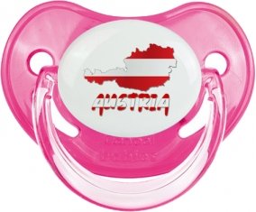 Austria maps Sucette Physiologique Rose classique
