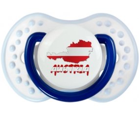 Austria maps Sucette LOVI Dynamic Marine-blanc-bleu classique