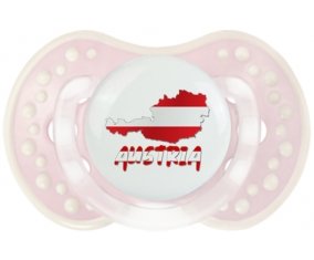 Austria maps Sucette LOVI Dynamic Retro-rose-tendre classique