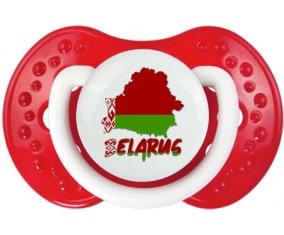 Belarus maps Sucette LOVI Dynamic Blanc-rouge classique