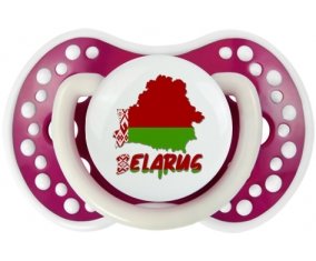 Belarus maps Sucette LOVI Dynamic Fuchsia phosphorescente