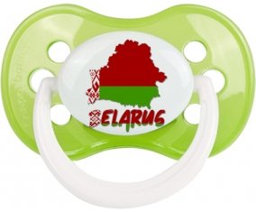 Belarus maps Sucette Anatomique Vert classique