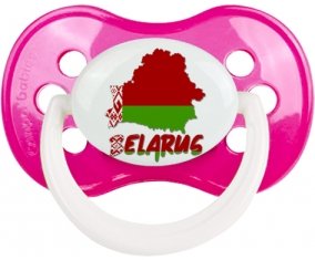 Belarus maps Sucette Anatomique Rose foncé classique