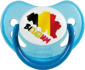 Belgium maps Tétine Physiologique Bleue phosphorescente