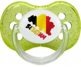 Belgium maps Sucete Cerise Vert à paillette