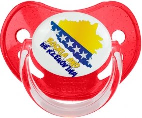Bosnia and Herzegovina maps Sucete Physiologique Rouge à paillette