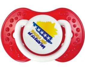 Bosnia and Herzegovina maps Tétine LOVI Dynamic Blanc-rouge classique
