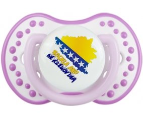 Bosnia and Herzegovina maps Tétine LOVI Dynamic Blanc-mauve classique