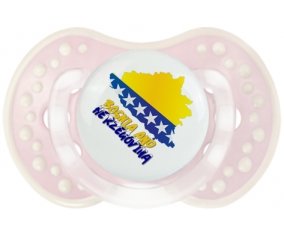 Bosnia and Herzegovina maps Tétine LOVI Dynamic Retro-rose-tendre classique