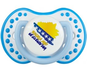 Bosnia and Herzegovina maps Tétine LOVI Dynamic Blanc-bleu phosphorescente