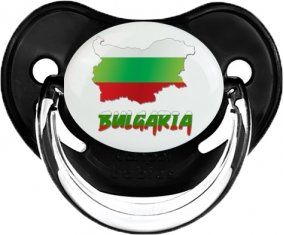 Bulgaria maps Sucette Physiologique Noir classique