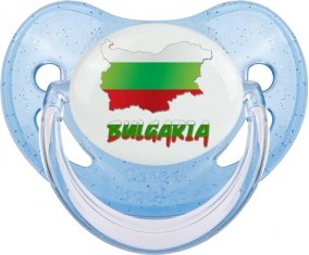 Bulgaria maps Sucette Physiologique Bleue à paillette