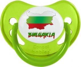 Bulgaria maps Sucette Physiologique Vert phosphorescente