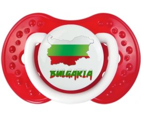 Bulgaria maps Sucette LOVI Dynamic Blanc-rouge classique