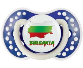Bulgaria maps Sucette LOVI Dynamic Bleu-marine phosphorescente