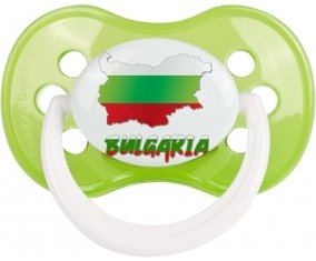 Bulgaria maps Tétine Anatomique Vert classique