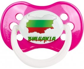 Bulgaria maps Tétine Anatomique Rose foncé classique