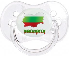 Bulgaria maps Sucette Cerise Transparent classique