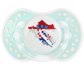 Croatia maps Sucette LOVI Dynamic Retro-turquoise-lagon classique