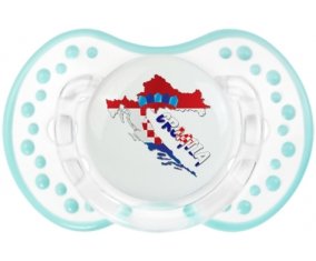 Croatia maps Sucette LOVI Dynamic Retro-blanc-lagon classique