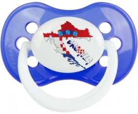 Croatia maps : Sucette Anatomique personnalisée