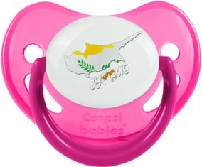Cyprus maps Tétine Physiologique Rose phosphorescente