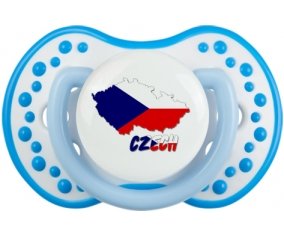 Czech maps Tétine LOVI Dynamic Blanc-bleu phosphorescente