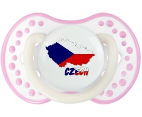 Czech maps Tétine LOVI Dynamic Blanc-rose phosphorescente