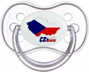 Czech maps Sucette Anatomique Transparente classique