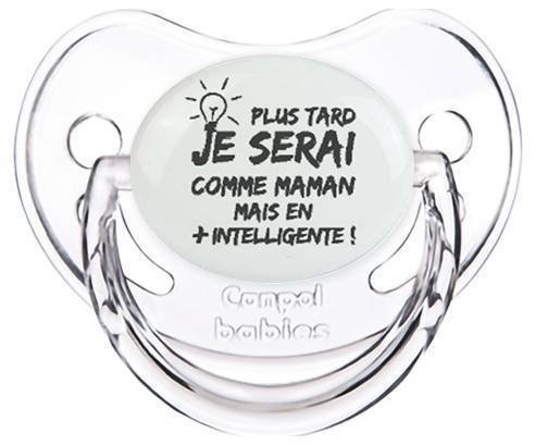 Plus tard je serai comme maman mais en plus intelligente: Sucette