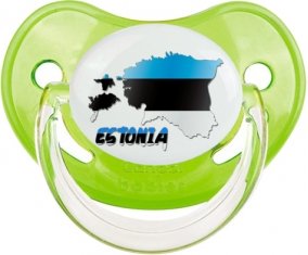 Estonia maps Sucette Physiologique Vert classique