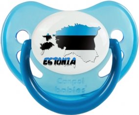 Estonia maps Sucette Physiologique Bleue phosphorescente